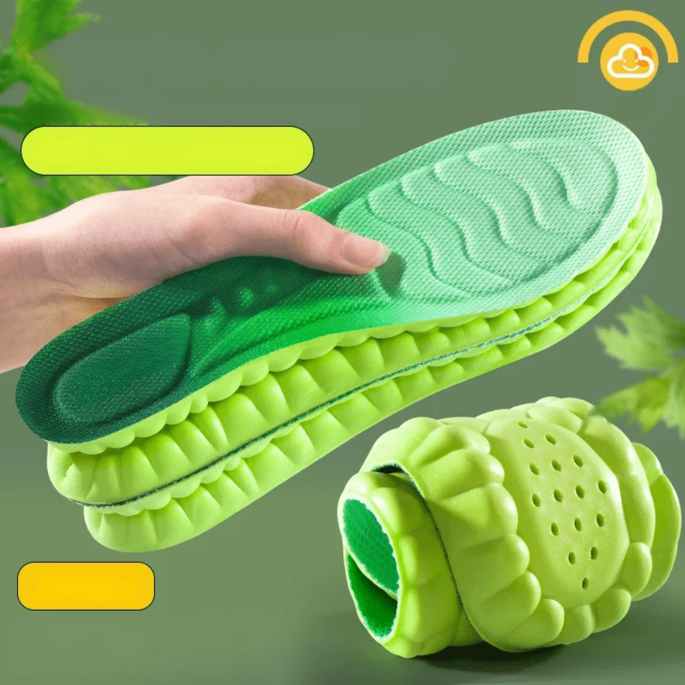 Semelles Orthopédiques Pieds Plats Épaisses et Respirantes