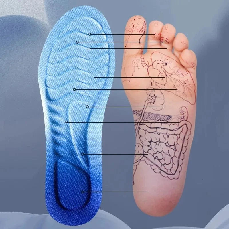 Semelles Orthopédiques Pieds Plats Épaisses et Respirantes