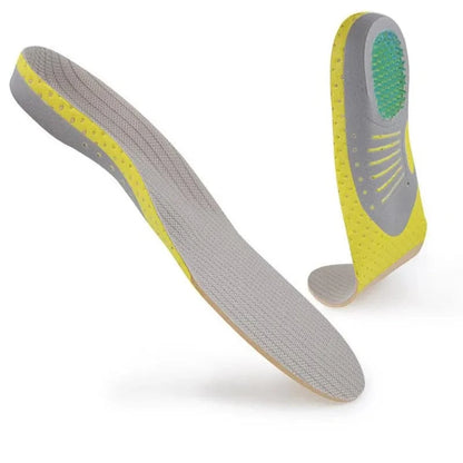 Semelles Orthopédiques Unisexes en Gel pour Pieds Plats