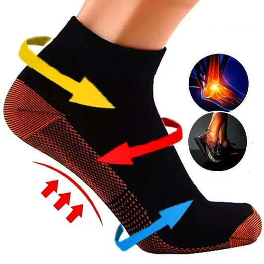 Socquettes Compression En Cuivre Homme