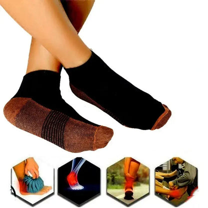 Socquettes Compression En Cuivre Homme