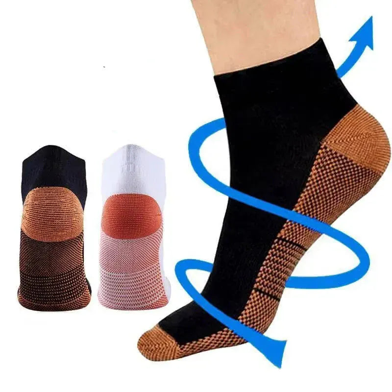 Socquettes Compression En Cuivre Homme