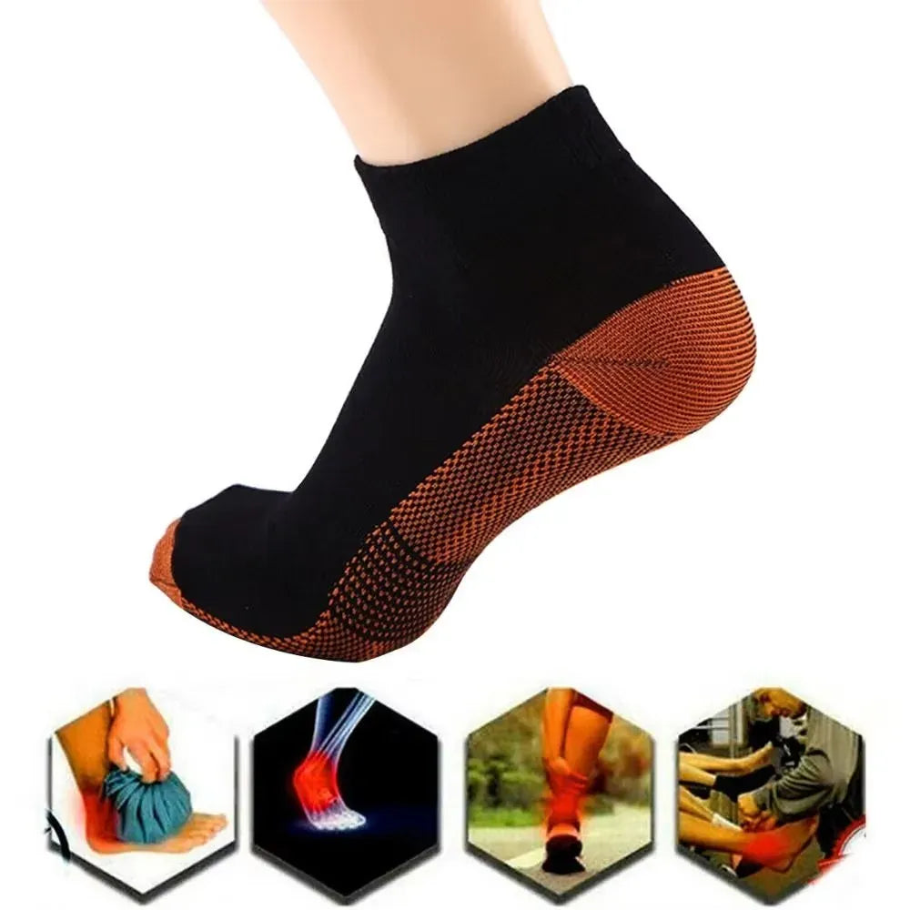 Socquettes Compression En Cuivre Homme