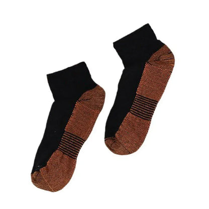 Socquettes Compression En Cuivre Homme