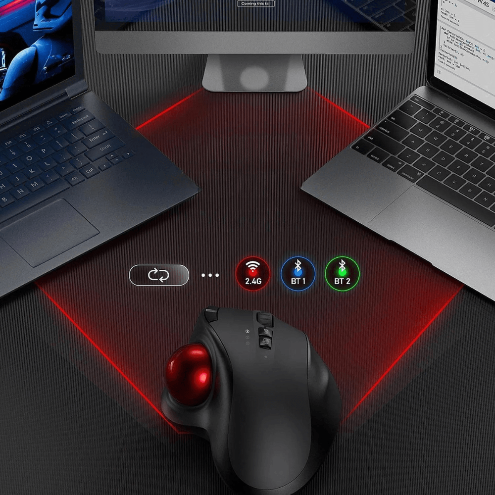 Souris Orthopédique « Trackball » Verticale Sans Fil