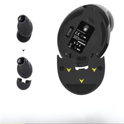 Souris Orthopédique Verticale Ergonomique De Jeu Sans Fil