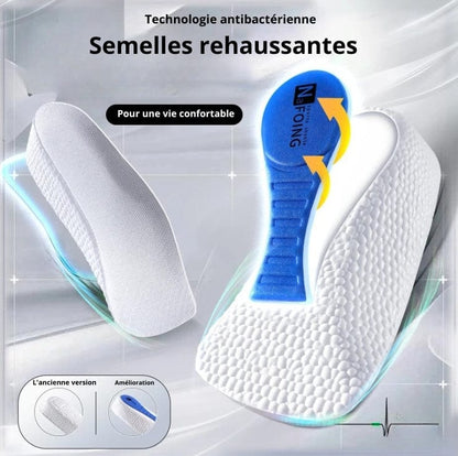 Talonnette Orthopédique À Mémoire De Forme Anti Odeur