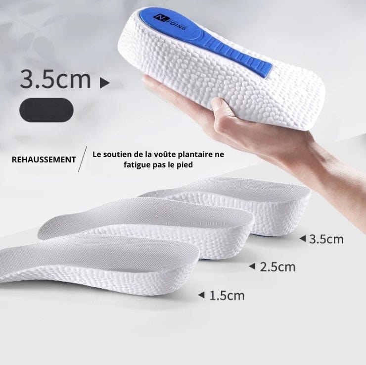 Talonnette Orthopédique À Mémoire De Forme Anti Odeur