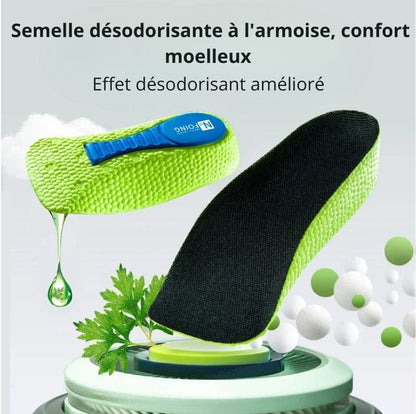 Talonnette Orthopédique À Mémoire De Forme Anti Odeur