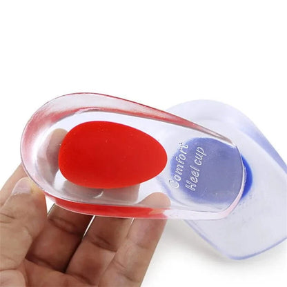 Talonnette Orthopédiques Transparente En Silicone