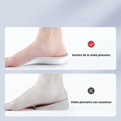 Talonnettes En Mousse À Mémoire De Forme Pour Hommes Et Femmes