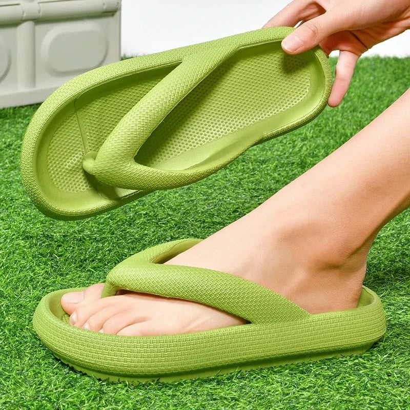 Tongs Orthopédiques à Semelle Épaisse pour La Plage