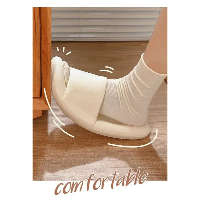 Tongs Orthopédiques Fluffy pour Femme